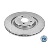 Meyle PD Brake Rotor Rear Pair 115 523 0009/PD