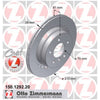 Zimmermann OE Coat Z Brake Rotor 312mm Rear LH 150.1292.20