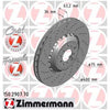 Zimmermann Formula Z Brake Rotor 400mm Front LH