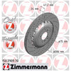 Zimmermann Formula Z Brake Rotor 396mm Rear LH 150.2909.70