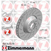 Zimmermann Formula Z Brake Rotor 374mm Front LH