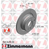 Zimmermann OE Coat Z Brake Rotor Pair 290mm Rear