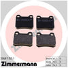 Zimmermann Brake Pad Rear Set (2 Pin) 20687.155.1