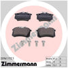Zimmermann Brake Pad Rear Set 20961.172.1