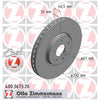 Zimmermann OE Coat Z Brake Rotor Single 330mm Front