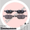 Zimmermann Brake Pad Front Set 21484.205.1