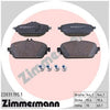 Zimmermann Brake Pad Front Set 22031.195.1