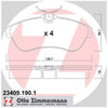 Zimmermann Brake Pad Front Set 23409.190.1