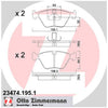 Zimmermann Brake Pad Front Set 23474.195.1