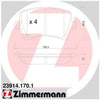 Zimmermann Brake Pad Rear Set 23914.170.1