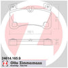 Zimmermann Brake Pad Rear Set 24614.165.9