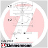 Zimmermann Brake Pad Front Set 24743.190.2