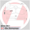 Zimmermann Brake Pad Front Set 29153.200.1