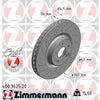Zimmermann OE Coat Z Brake Rotor Single 360mm Front