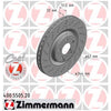 Zimmermann OE Coat Z Brake Rotor Single 344mm Front