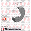 Zimmermann Coat Z Brake Drum Single 228.3mm Rear