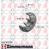 Zimmermann Brake Drum Single 180mm Rear 440.1831.00
