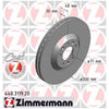 Zimmermann OE Coat Z Brake Rotor Pair 330mm Front