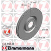 Zimmermann OE Coat Z Brake Rotor Pair 340mm Front