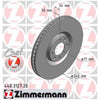 Zimmermann OE Coat Z Brake Rotor Single 340mm Front