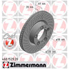 Zimmermann OE Coat Z Brake Rotor 330mm Front LH 460 1529