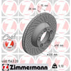Zimmermann OE Coat Z Brake Rotor 330mm Rear RH 460.1563.20
