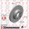 Zimmermann OE Coat Z Brake Rotor 330mm Rear RH 460.1583.20