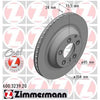 Zimmermann OE Coat Z Brake Rotor Pair 358mm Rear