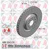 Zimmermann OE Coat Z Brake Rotor Pair 340mm Front