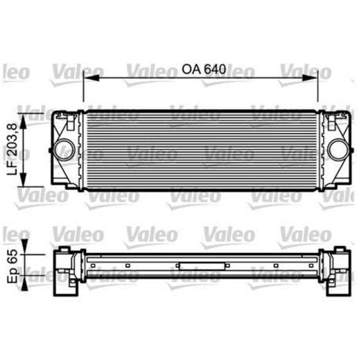 Valeo Intercooler 817994