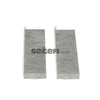 Purflux Cabin Air Filter Carbon Activated Pair AHC261-2
