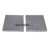 Purflux Cabin Air Filter Carbon Activated Pair AHC336-2