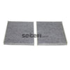 Purflux Cabin Air Filter Carbon Activated Pair AHC336-2