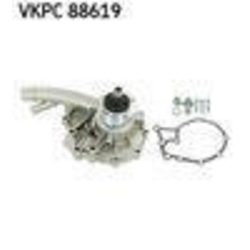 SKF Water Pump Vkpc 88619