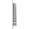 Mechpro Socket Rail Set SAE 3/8In Drive 10pc