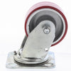 Marlin Castor-4In Pu Tyre On Cast Whl HIS4CIPU