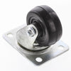 Marlin Castor-Med In 2.5In B/Rub-Swivel MIS212BR