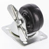 Marlin Castor-Med Ind 2.1/2In Rub-Brake MIS212BR/B
