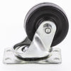 Marlin Castor-Med Ind 2In Bl Rub-Swivel MIS2BR