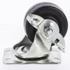 Marlin Castor-Med Ind 2In Rubber-Brake MIS2BR/B