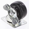 Marlin Castor-Med Ind 2In Rubber-Brake MIS2BR/B