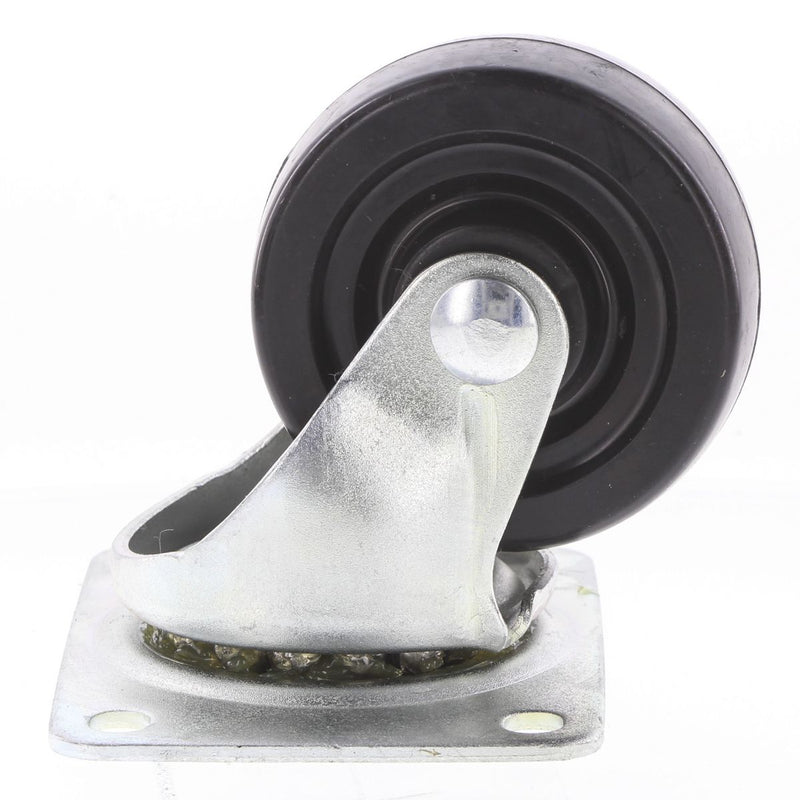 Marlin Castor-Med Ind 3In B/Rub-Swivel MIS3BR