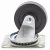 Marlin Castor-Med Ind 4In B/Rub-Swivel MIS4BR