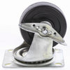 Marlin Castor-Med Ind 4In Rubber-Brake MIS4BR/B