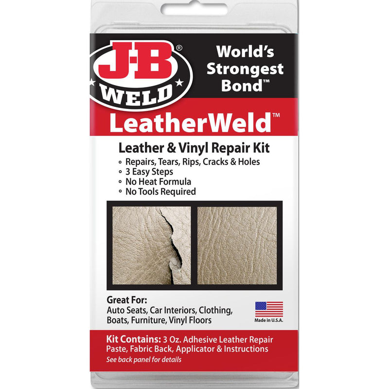 J-B Weld LeatherWeld Repair Kit 2130