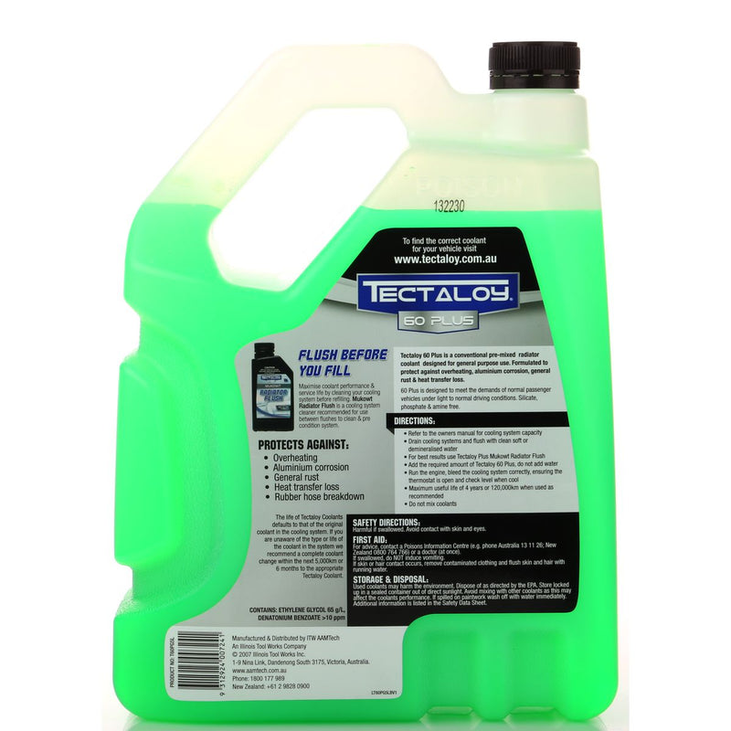 Tectaloy 60 Plus Premix Coolant Green 5L