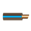 OEX Automotive Cable Single Core 4mm Brown W/Blue Trace