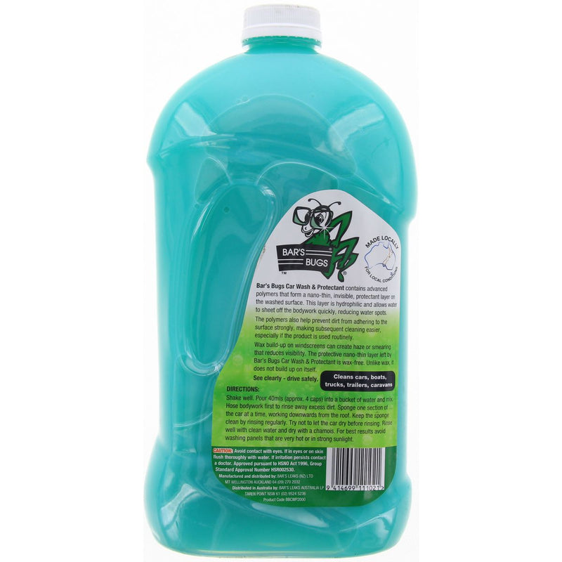 Bars Bugs Car Wash & Protectant 2L BBCWP2L