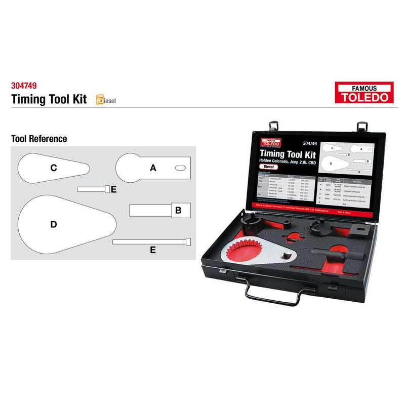 Toledo Timing Tool Kit 304749