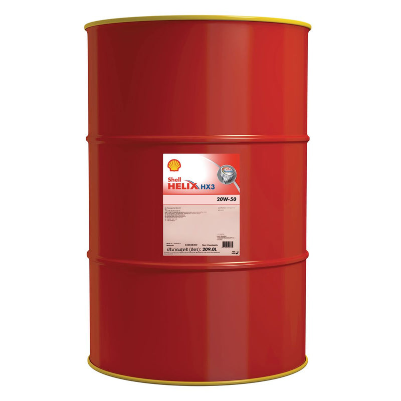 Shell Helix HX3 Engine Oil 20W50 SL/CF 209L